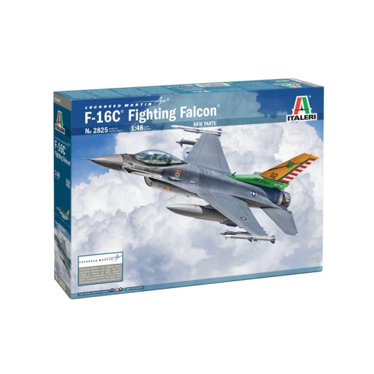 I2825-Avion F-16C Fighting Falcon 1/48 Italeri