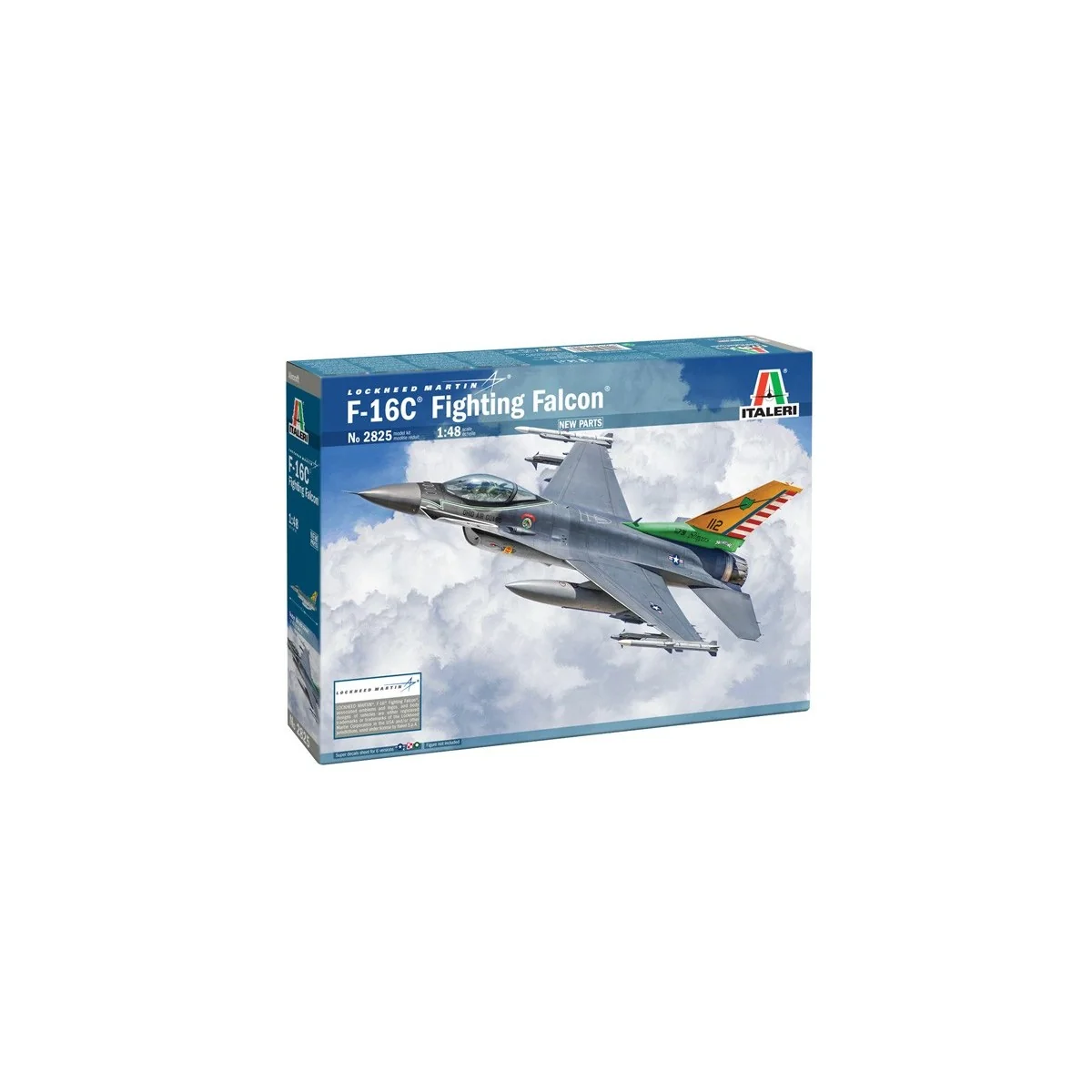 Avion F-16C Fighting Falcon 1/48 Italeri Italeri I2825 - 2 Avion F-16C Fighting Falcon 1/48 Italeri Italeri I2825 - 2