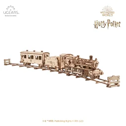 Train Le Poulard Express Harry Potter Puzzle 3D wood UGEARS UGEARS UG-70176 - 1