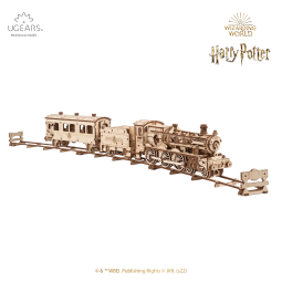 Train Le Poulard Express Harry Potter Puzzle 3D wood UGEARS UGEARS UG-70176 - 1