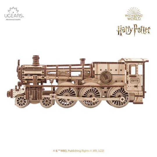 Train Le Poulard Express Harry Potter Puzzle 3D bois UGEARS UGEARS UG-70176 - 2 UG-70176-Train Le Poulard Express Harry Potter Puzzle 3D bois UGEARS - UG-70176