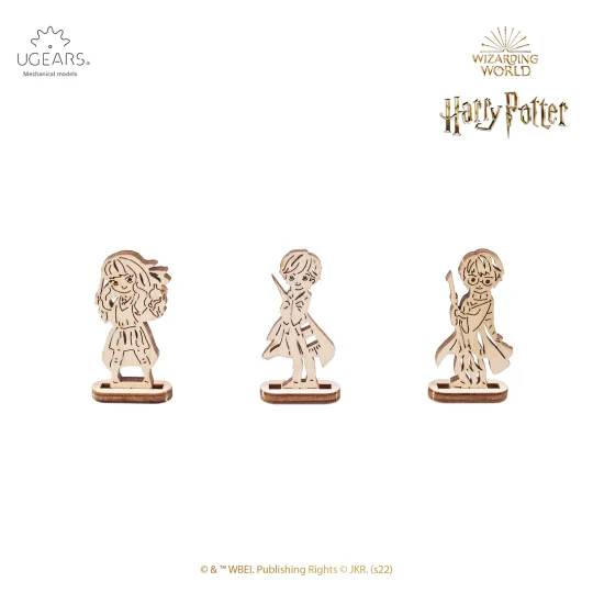 Train Le Poulard Express Harry Potter Puzzle 3D wood UGEARS UGEARS UG-70176 - 3 UG-70176-Train Le Poulard Express Harry Potter Puzzle 3D wood UGEARS - UG-70176