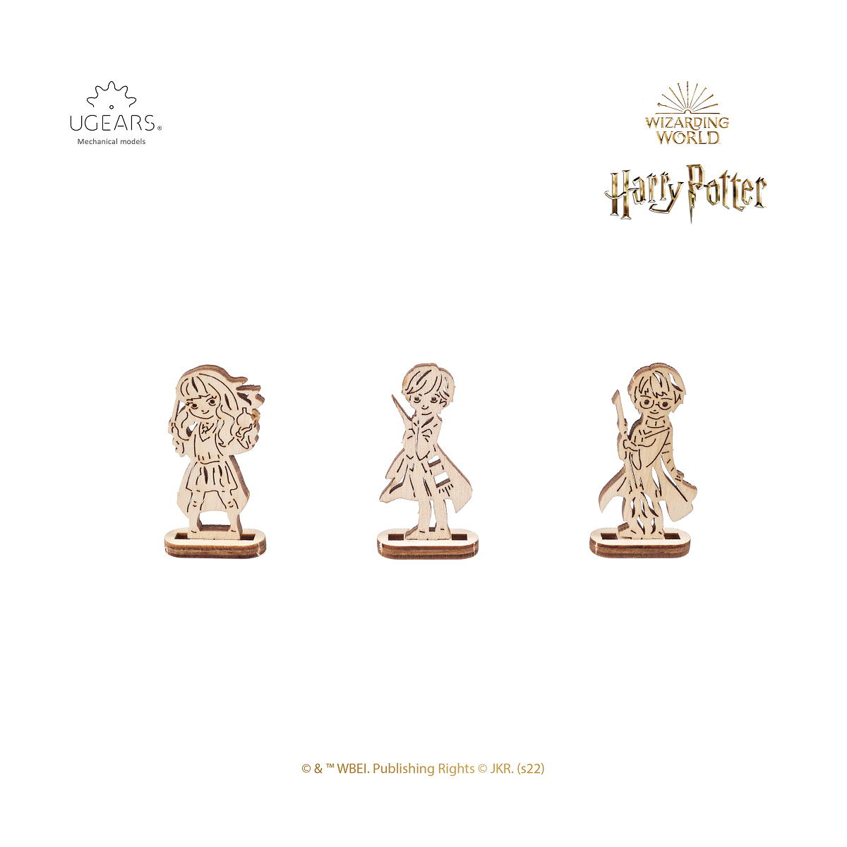 Train Le Poulard Express Harry Potter Puzzle 3D bois UGEARS UGEARS UG-70176 - 3