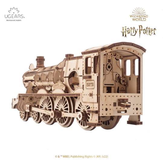 UG-70176-Train Le Poulard Express Harry Potter Puzzle 3D wood UGEARS