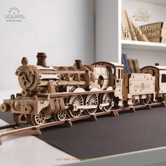 UG-70176-Train Le Poulard Express Harry Potter Puzzle 3D wood UGEARS