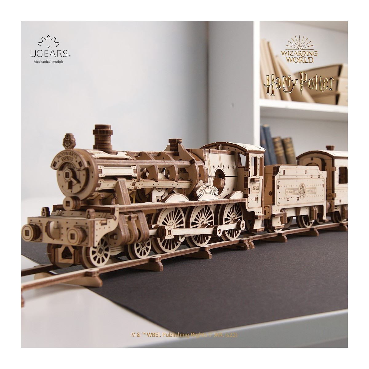 Train Le Poulard Express Harry Potter Puzzle 3D bois UGEARS UGEARS UG-70176 - 6