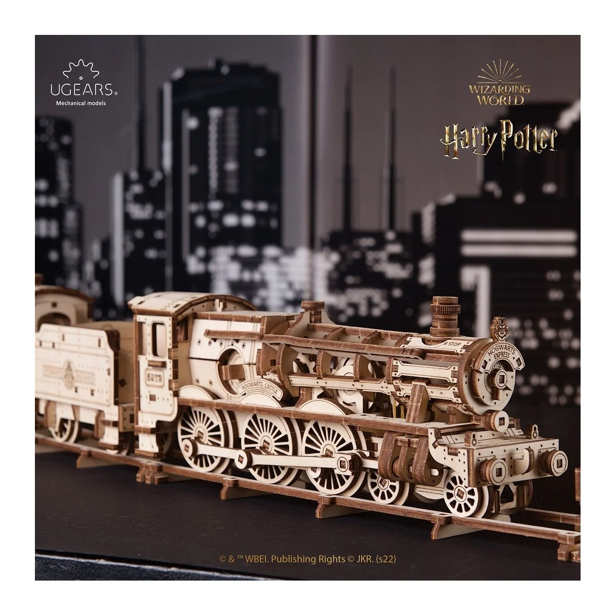 Train Le Poulard Express Harry Potter Puzzle 3D wood UGEARS UGEARS UG-70176 - 8 Train Le Poulard Express Harry Potter Puzzle 3D wood UGEARS UGEARS UG-70176 - 8