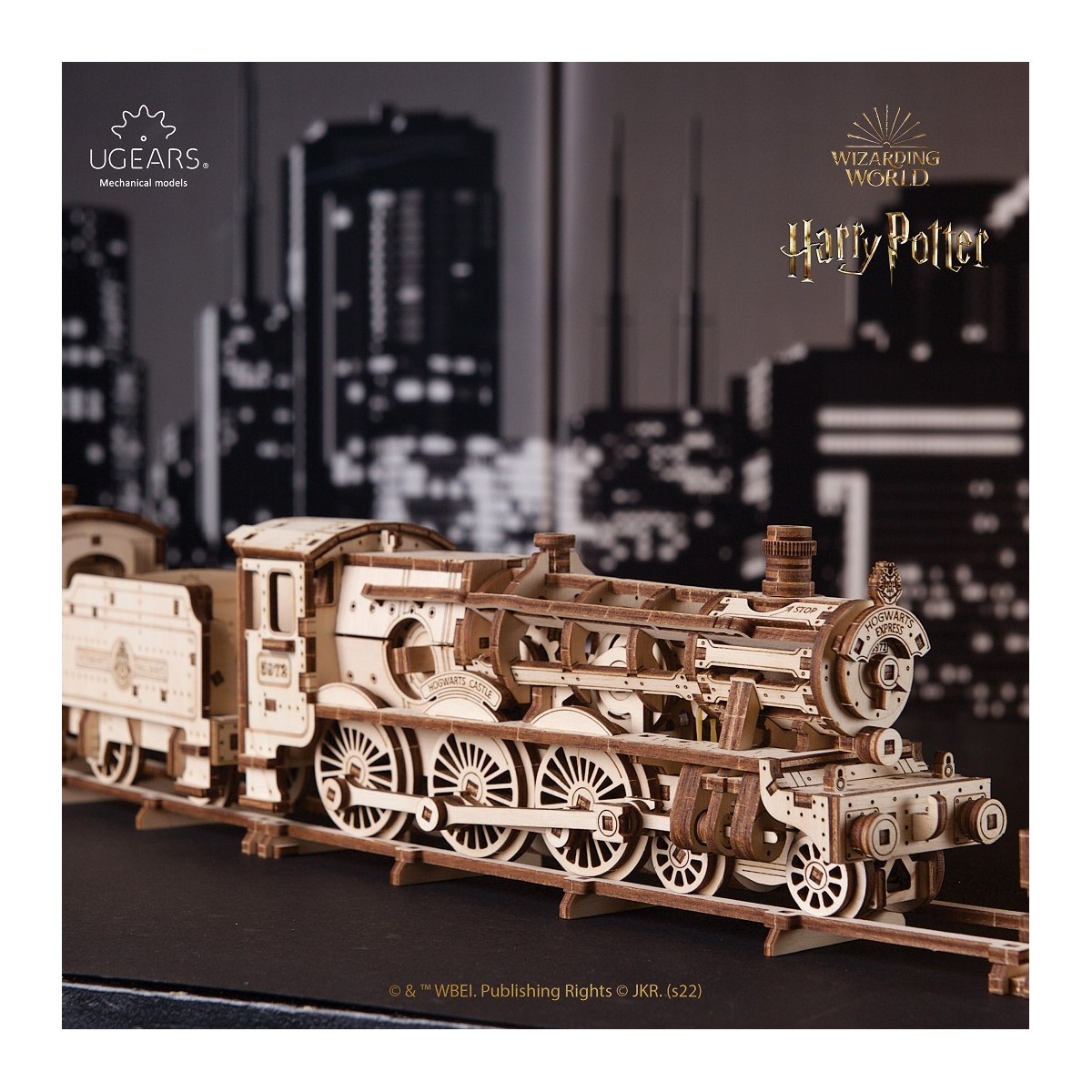Train Le Poulard Express Harry Potter Puzzle 3D wood UGEARS UGEARS UG-70176 - 8