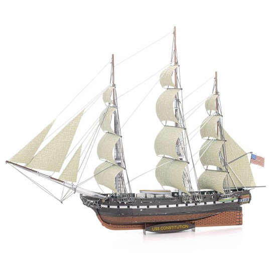 PS2002-Bateau USS Constitution Metal Earth