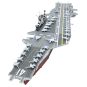 PS2003-Aircraft carrier USS Midway Metal Earth