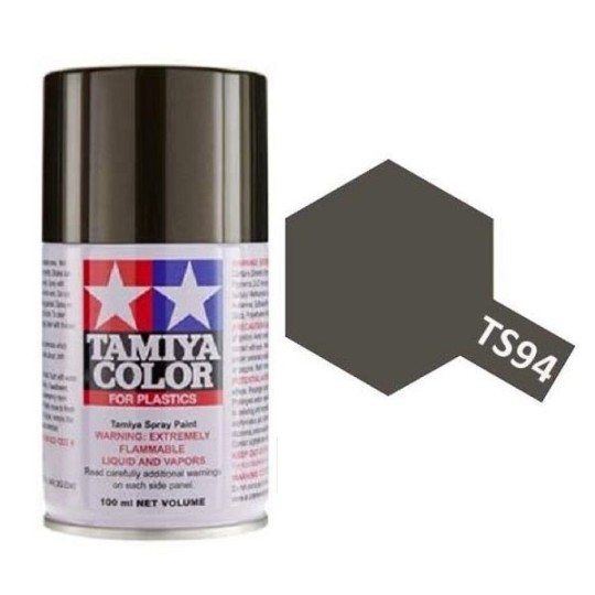 85094-Tamiya TS94 Metallic Grey spray paint - 85094