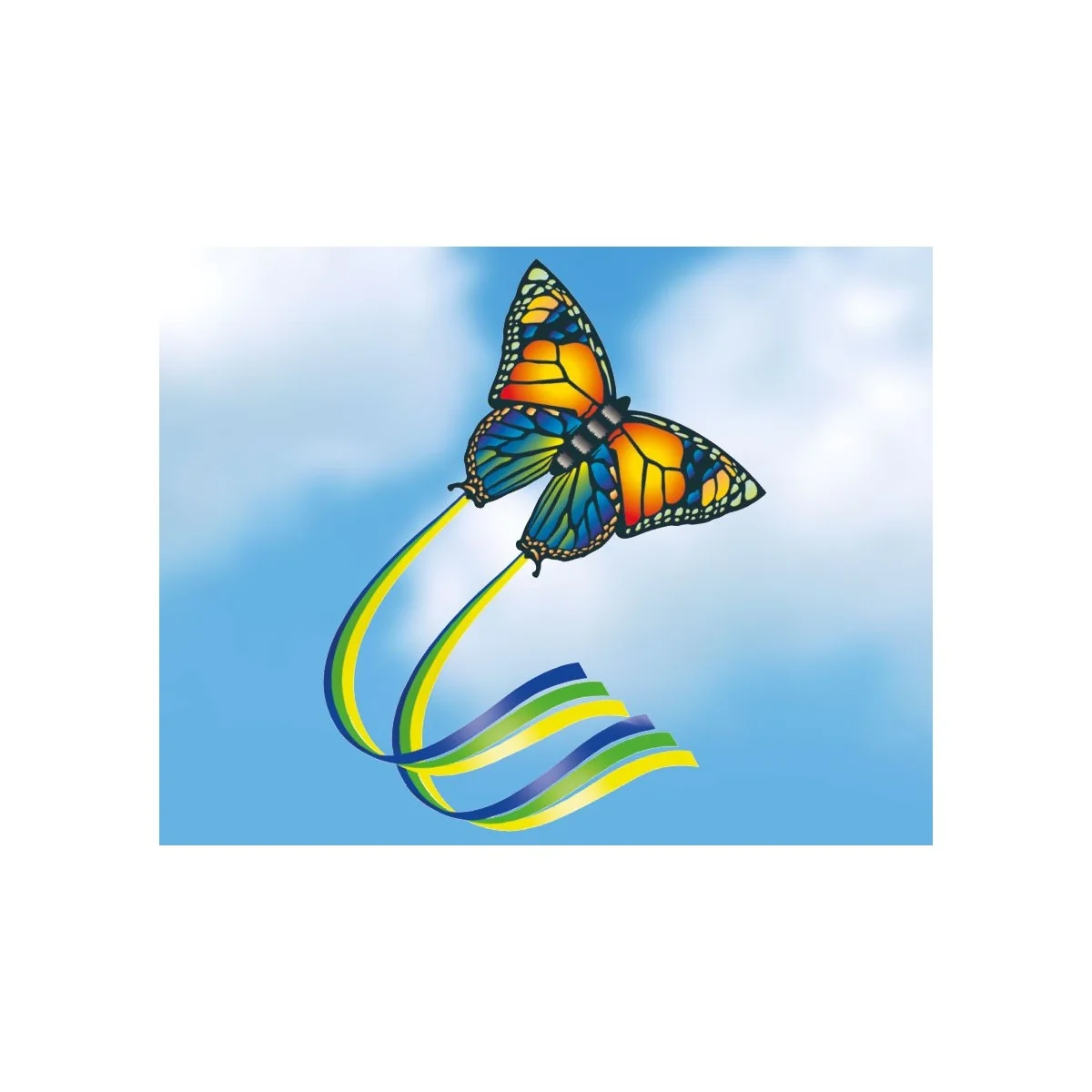 Cerf-volant Butterfly 95x63cm - Gunther Gunther GUN-1151 - 1