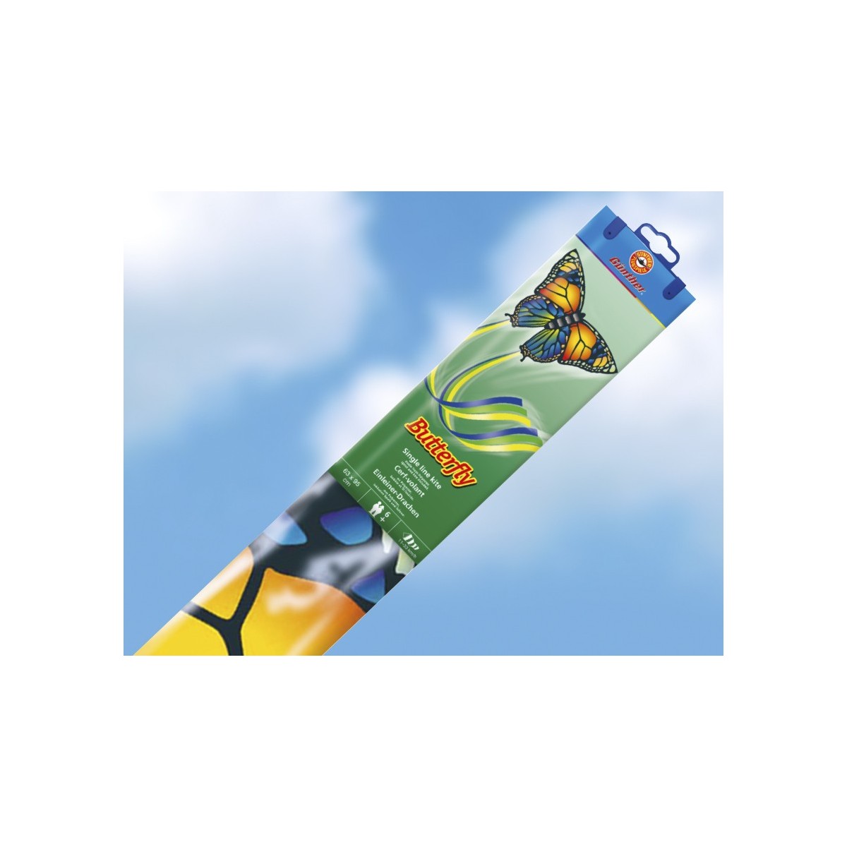Kite Butterfly 95x63cm - Gunther Gunther GUN-1151 - 2