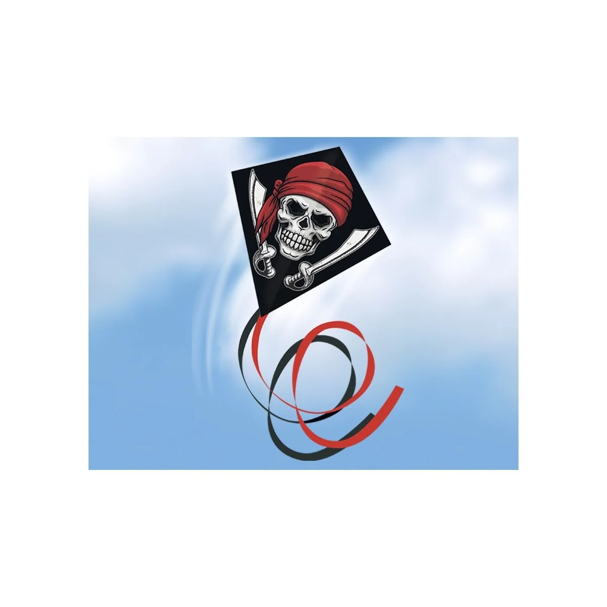 Cerf-volant Pirate 70x70cm - Gunther Gunther GUN-1149 - 1 Cerf-volant Pirate 70x70cm - Gunther Gunther GUN-1149 - 1