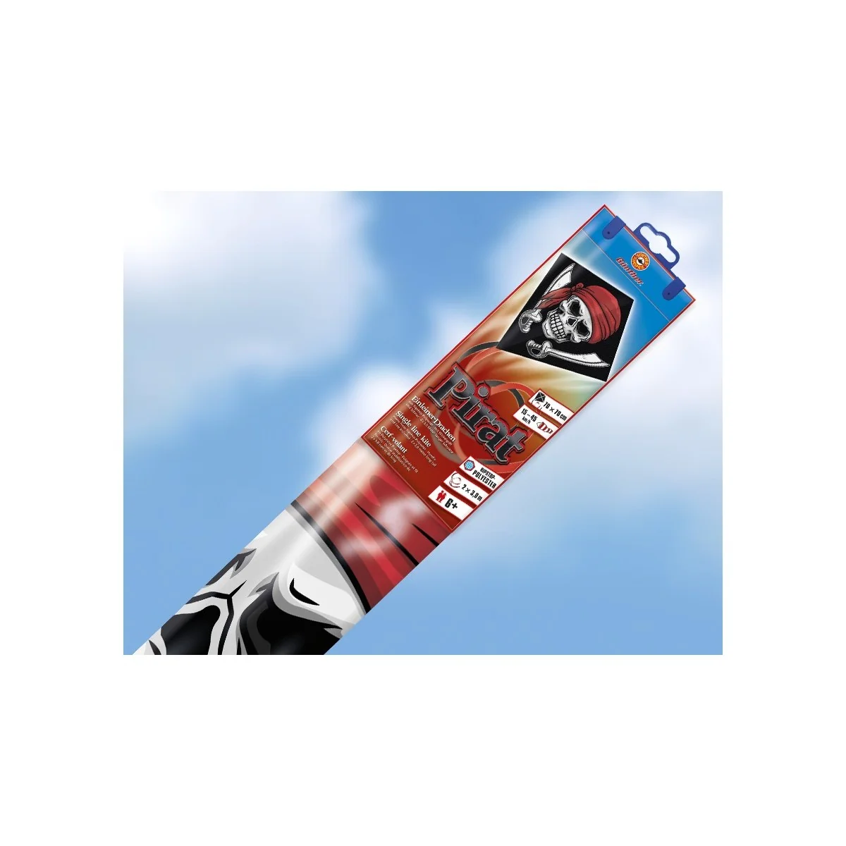 Pirate Kite 70x70cm - Gunther Gunther GUN-1149 - 2