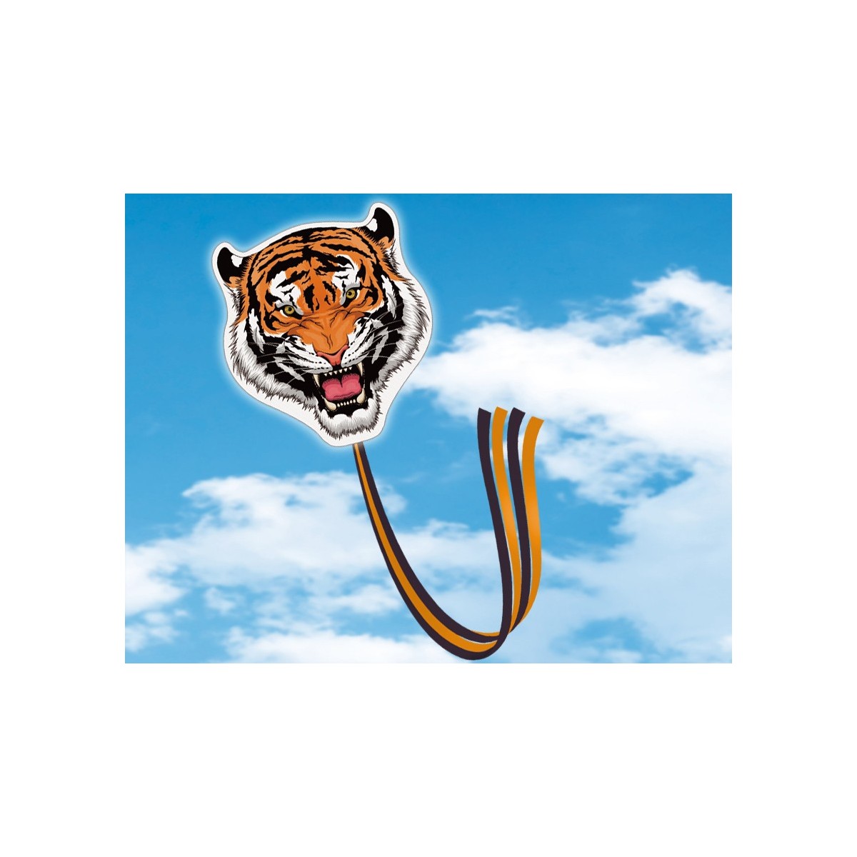Kite Tiger 70x74cm - Gunther Gunther GUN-1153 - 1