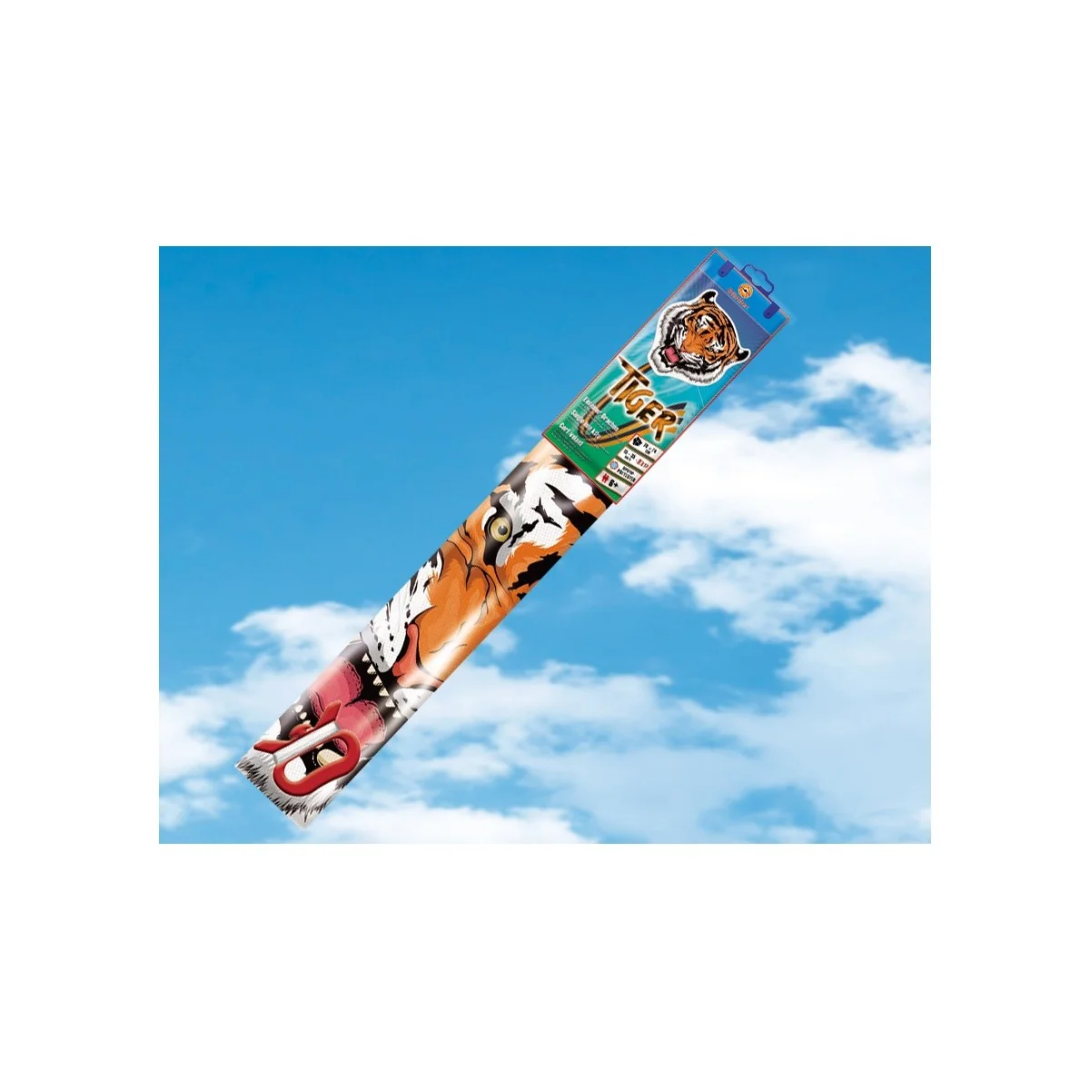 Cerf-volant Tigre 70x74cm - Gunther Gunther GUN-1153 - 2 Cerf-volant Tigre 70x74cm - Gunther Gunther GUN-1153 - 2