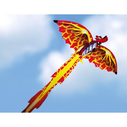 GUN-1136-Cerf-volant Dragon 3D 102x320cm - Gunther