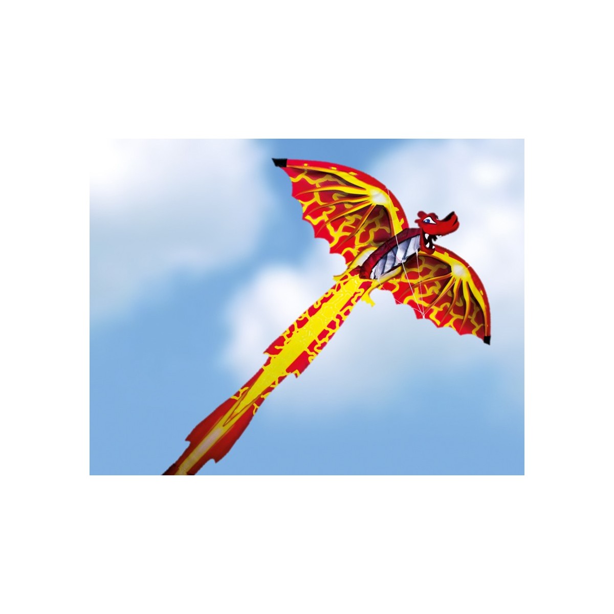 Cerf-volant Dragon 3D 102x320cm - Gunther Gunther GUN-1136 - 1