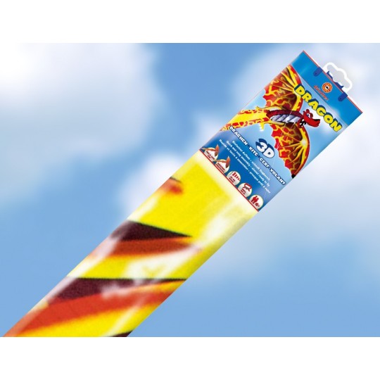 GUN-1136-Dragon Kite 3D 102x320cm - Gunther