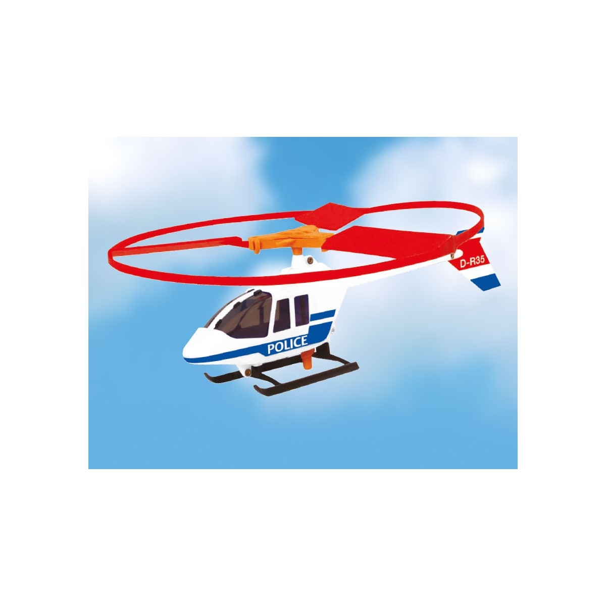 Hélicoptère police action plein air - Gunther Gunther GUN-1684 - 1