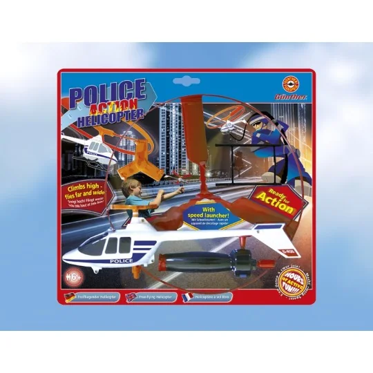 GUN-1684-Outdoor action police helicopter - Gunther - GUN-1684