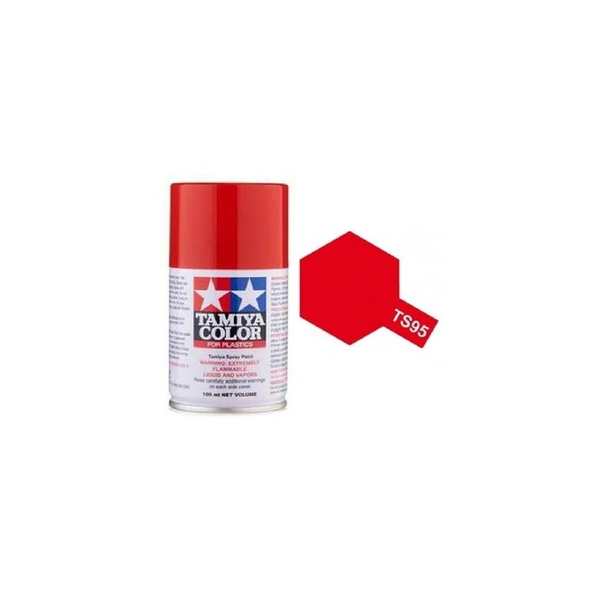 Paint bomb red pure metallic TS95 Tamiya - 85095 Paint bomb red pure metallic TS95 Tamiya - 85095