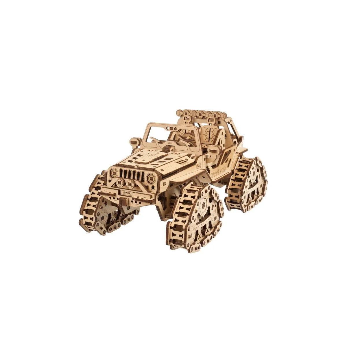 UGEARS Wooden Puzzle 3D Tracked All-Terrain Vehicle UGEARS UG-70204 - 1 UGEARS Wooden Puzzle 3D Tracked All-Terrain Vehicle UGEARS UG-70204 - 1