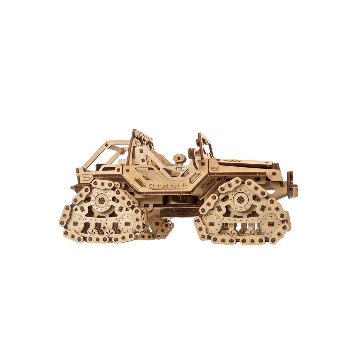 UGEARS Wooden Puzzle 3D Tracked All-Terrain Vehicle UGEARS UG-70204 - 3 UGEARS Wooden Puzzle 3D Tracked All-Terrain Vehicle UGEARS UG-70204 - 3