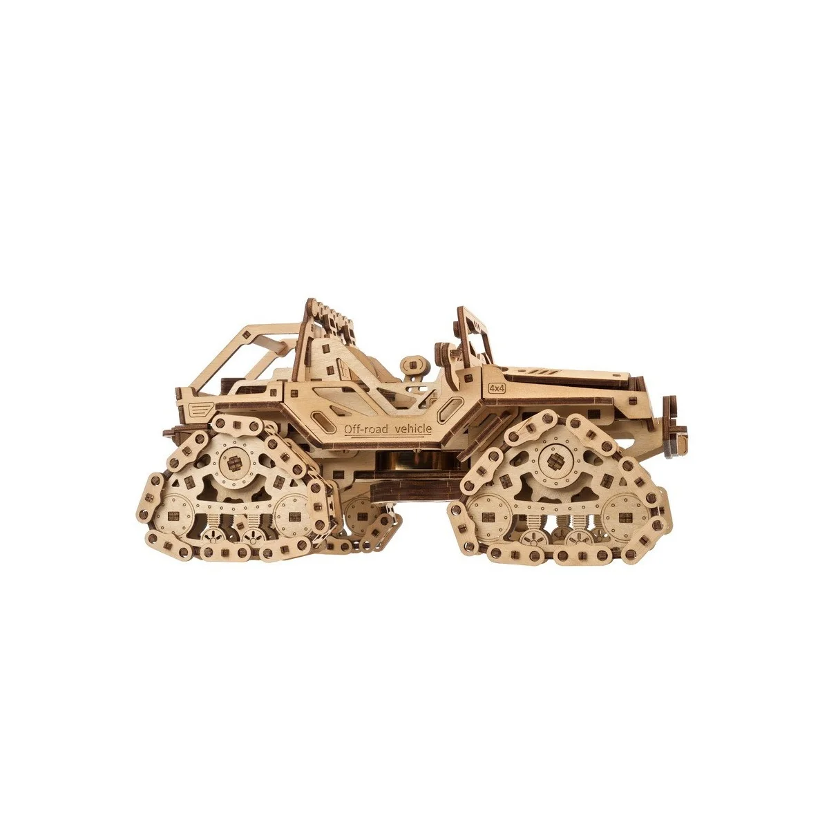 UGEARS Wooden Puzzle 3D Tracked All-Terrain Vehicle UGEARS UG-70204 - 3 UGEARS Wooden Puzzle 3D Tracked All-Terrain Vehicle UGEARS UG-70204 - 3