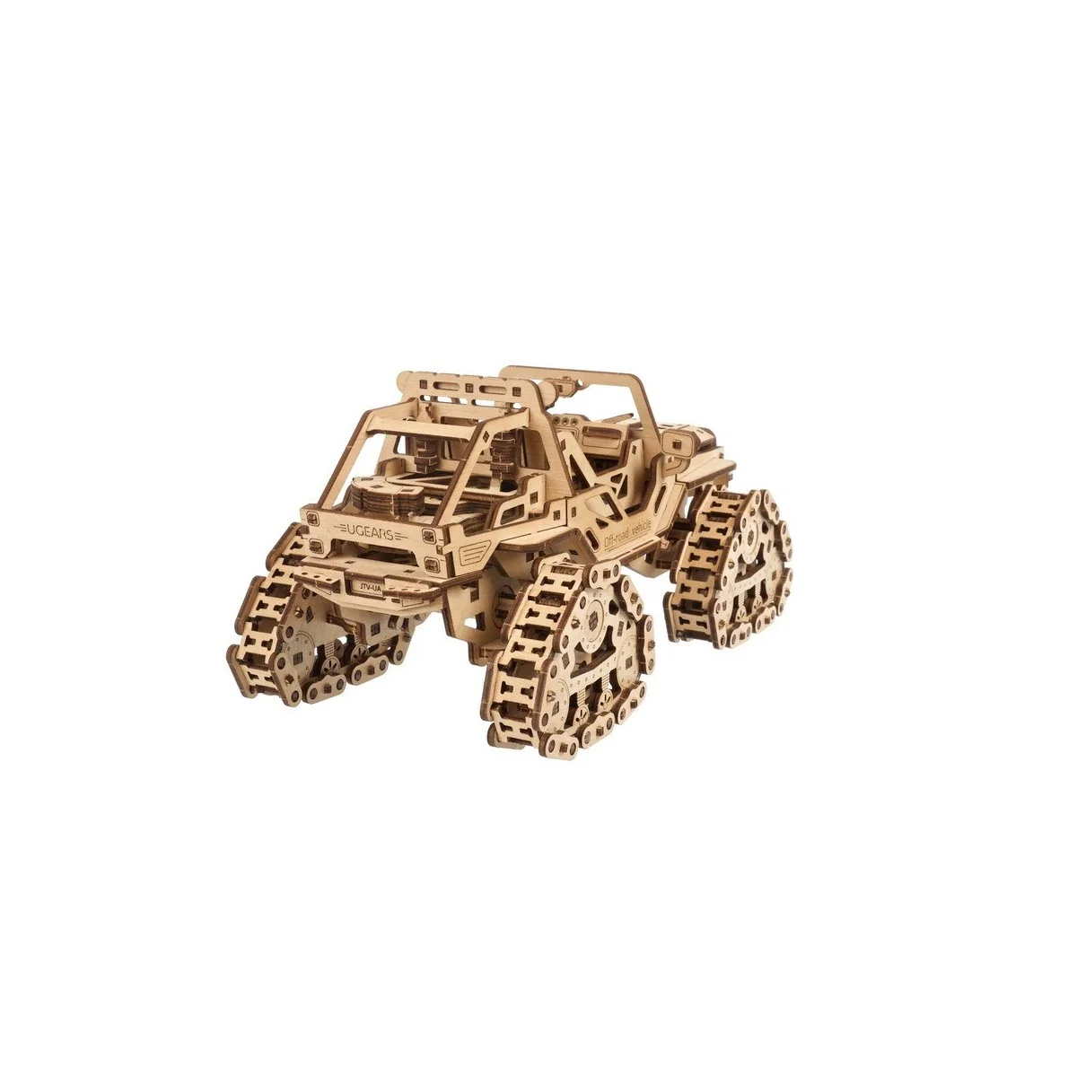 UGEARS Wooden Puzzle 3D Tracked All-Terrain Vehicle UGEARS UG-70204 - 4 UGEARS Wooden Puzzle 3D Tracked All-Terrain Vehicle UGEARS UG-70204 - 4