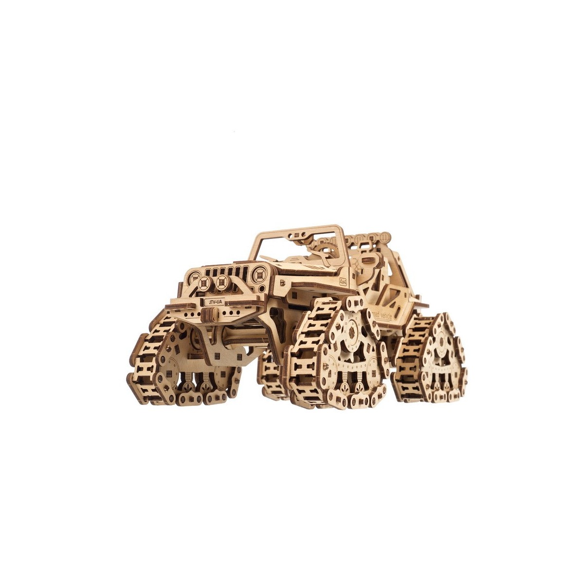 Véhicule tout terrain à chenilles Puzzle 3D bois UGEARS UGEARS UG-70204 - 5