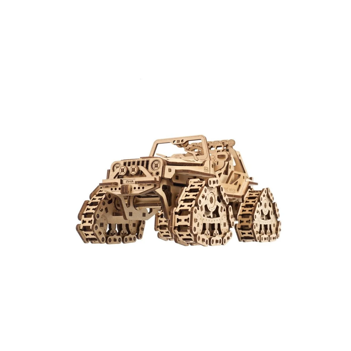UGEARS Wooden Puzzle 3D Tracked All-Terrain Vehicle UGEARS UG-70204 - 5 UGEARS Wooden Puzzle 3D Tracked All-Terrain Vehicle UGEARS UG-70204 - 5