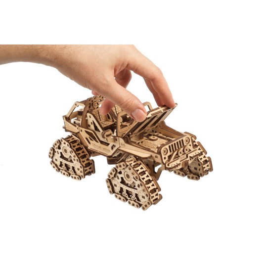 UG-70204-Véhicule tout terrain à chenilles Puzzle 3D bois UGEARS