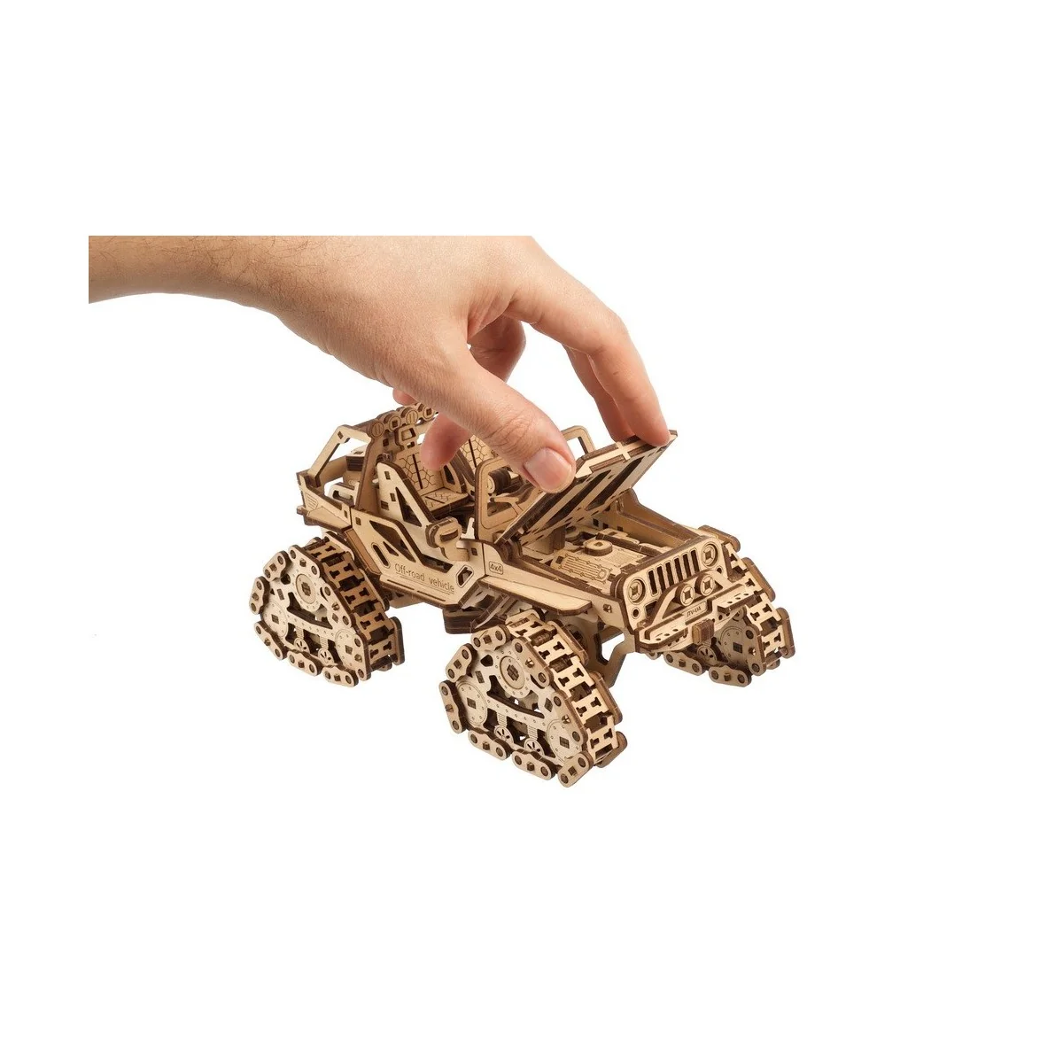 UGEARS Wooden Puzzle 3D Tracked All-Terrain Vehicle UGEARS UG-70204 - 6 UGEARS Wooden Puzzle 3D Tracked All-Terrain Vehicle UGEARS UG-70204 - 6