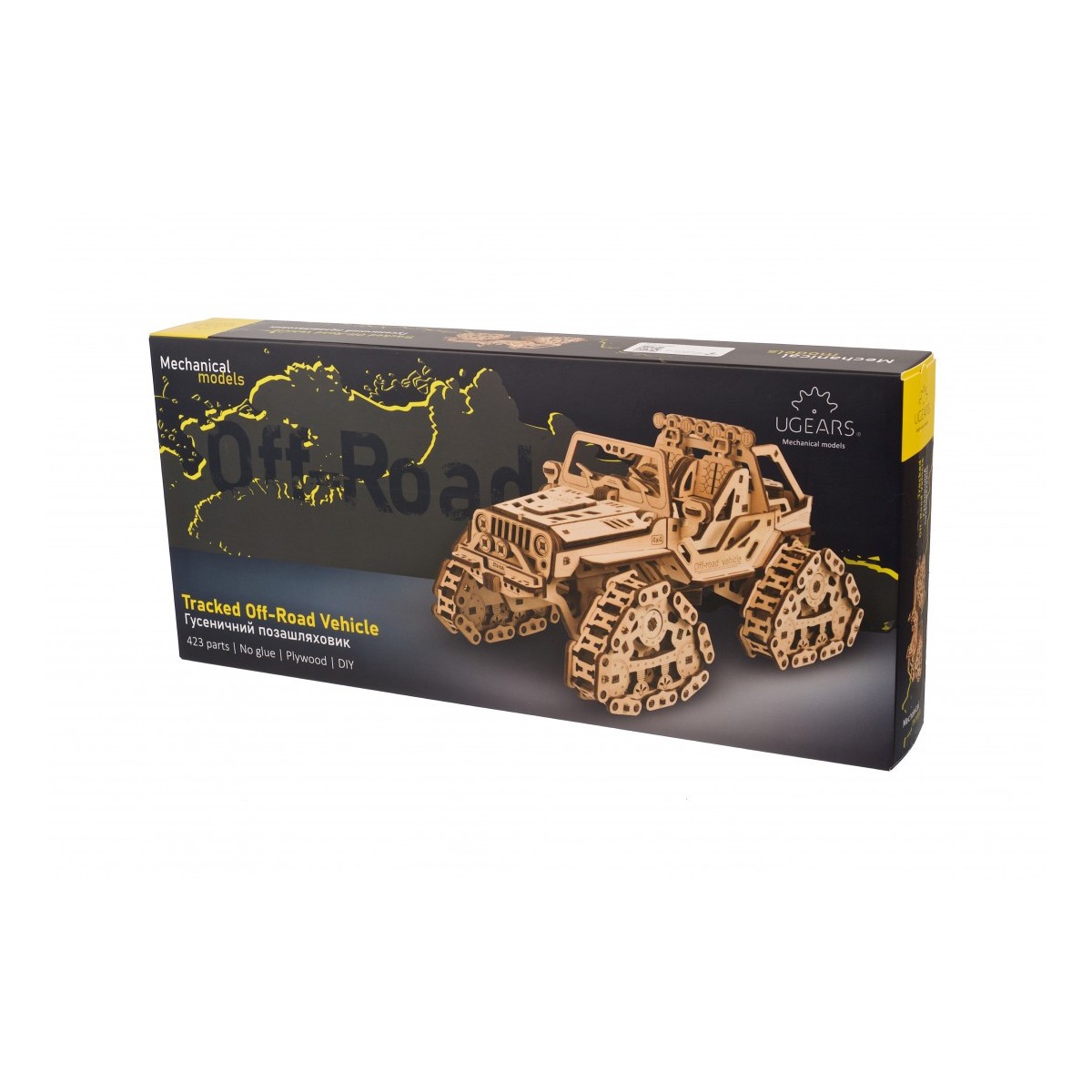 Véhicule tout terrain à chenilles Puzzle 3D bois UGEARS UGEARS UG-70204 - 12