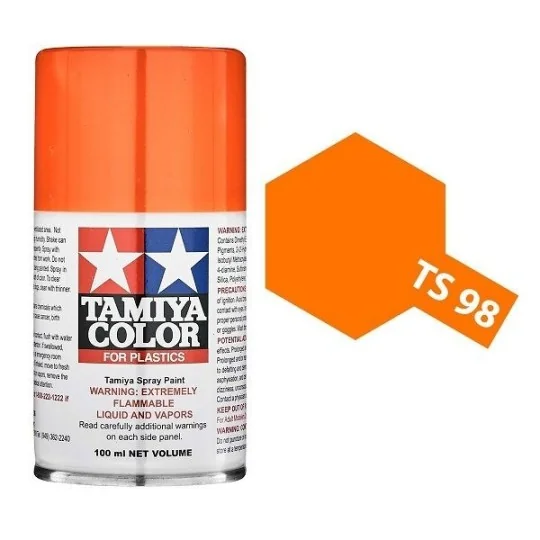 85098-Spray paint Pure Orange TS98 Tamiya - 85098