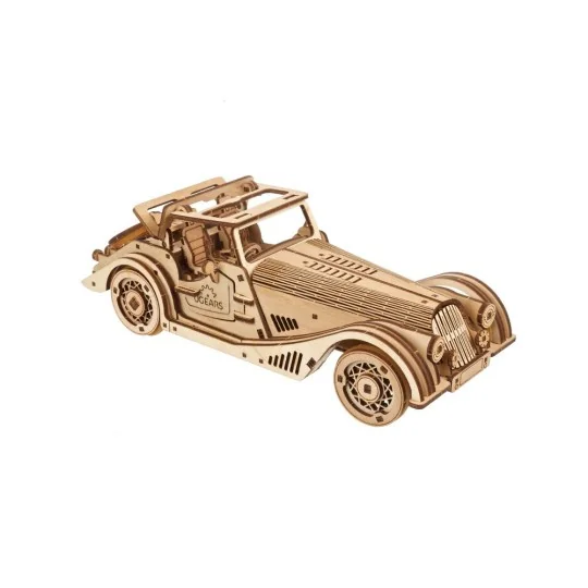 copy of UGEARS Wooden Puzzle 3D Tracked All-Terrain Vehicle UGEARS UG-70202 - 2 UG-70202-UGEARS Rapid Mouse 3D Wooden Sports Car Puzzle - UG-70202