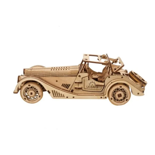 copy of UGEARS Wooden Puzzle 3D Tracked All-Terrain Vehicle UGEARS UG-70202 - 3 UG-70202-UGEARS Rapid Mouse 3D Wooden Sports Car Puzzle - UG-70202