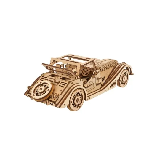 Voiture de sport Rapid Mouse Puzzle 3D bois UGEARS UGEARS UG-70202 - 4 UG-70202-Voiture de sport Rapid Mouse Puzzle 3D bois UGEARS - UG-70202