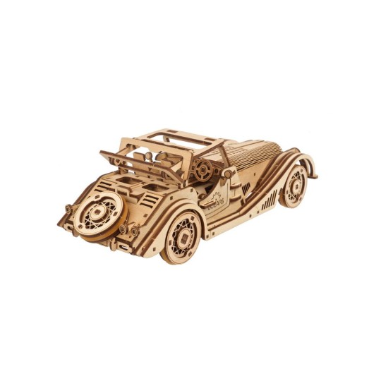 copy of UGEARS Wooden Puzzle 3D Tracked All-Terrain Vehicle UGEARS UG-70202 - 4 UG-70202-UGEARS Rapid Mouse 3D Wooden Sports Car Puzzle - UG-70202