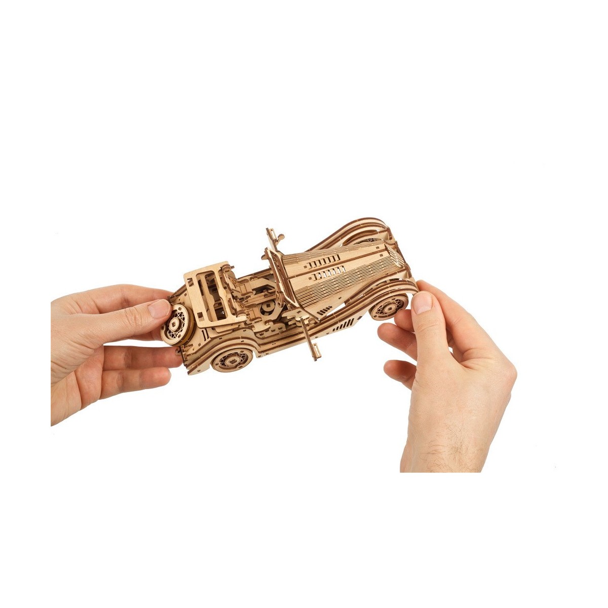 Voiture de sport Rapid Mouse Puzzle 3D bois UGEARS UGEARS UG-70202 - 5