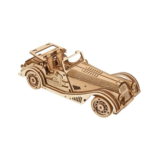 copy of UGEARS Wooden Puzzle 3D Tracked All-Terrain Vehicle UGEARS UG-70202 - 6 UG-70202-UGEARS Rapid Mouse 3D Wooden Sports Car Puzzle - UG-70202