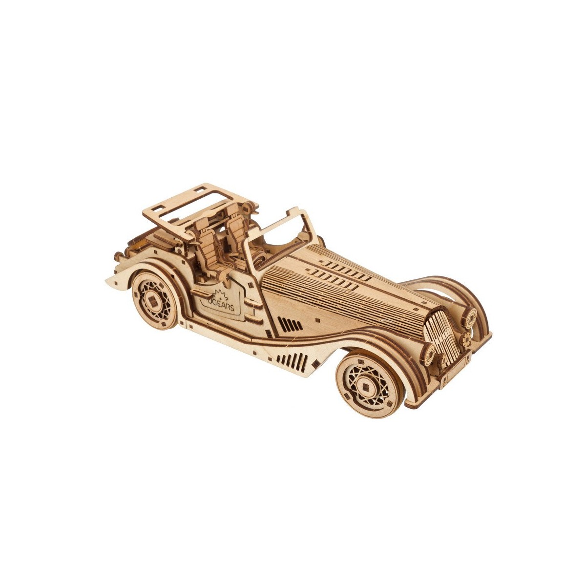 Voiture de sport Rapid Mouse Puzzle 3D bois UGEARS UGEARS UG-70202 - 6