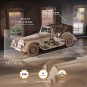 copy of UGEARS Wooden Puzzle 3D Tracked All-Terrain Vehicle UGEARS UG-70202 - 7 UG-70202-UGEARS Rapid Mouse 3D Wooden Sports Car Puzzle - UG-70202