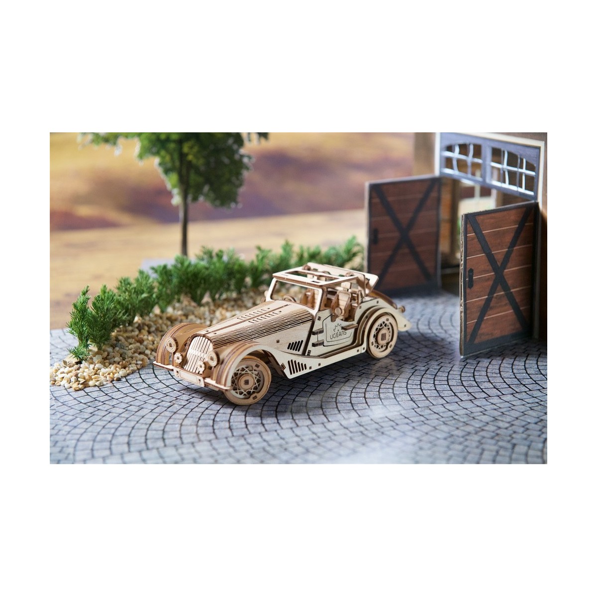copy of UGEARS Wooden Puzzle 3D Tracked All-Terrain Vehicle UGEARS UG-70202 - 11