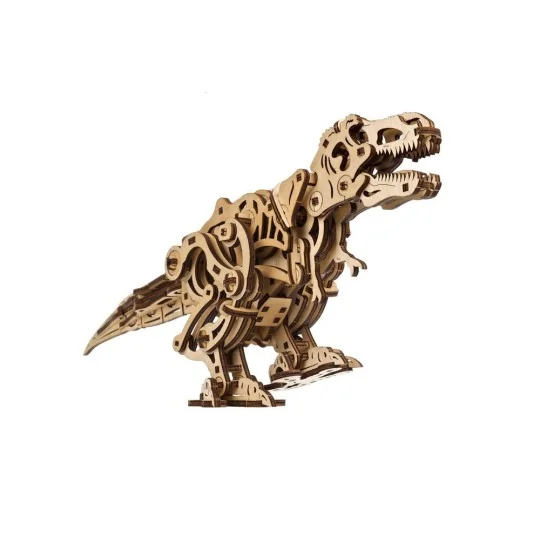 Tyrannosaurus Rex Puzzle 3D wood UGEARS UGEARS UG-70203 - 2 UG-70203-Tyrannosaurus Rex Puzzle 3D wood UGEARS - UG-70203