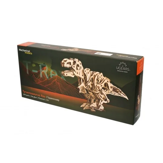 Tyrannosaurus Rex Puzzle 3D wood UGEARS UGEARS UG-70203 - 11 UG-70203-Tyrannosaurus Rex Puzzle 3D wood UGEARS - UG-70203