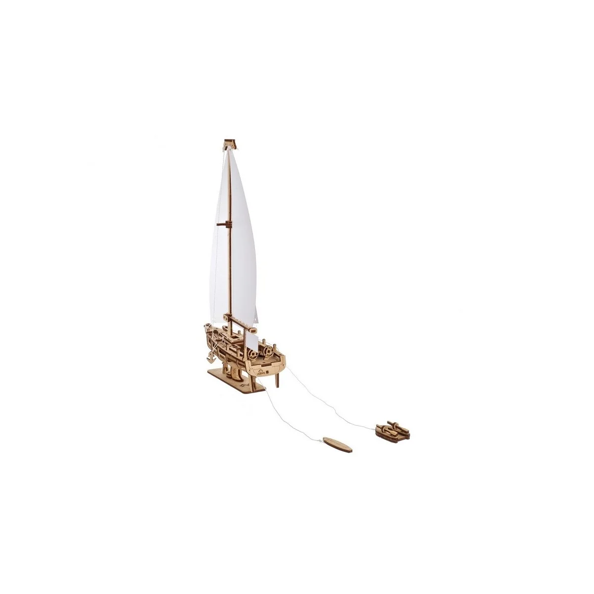 Sailboat Ocean Beauty Yacht Puzzle 3D Wood UGEARS UGEARS UG-70193 - 3 Sailboat Ocean Beauty Yacht Puzzle 3D Wood UGEARS UGEARS UG-70193 - 3
