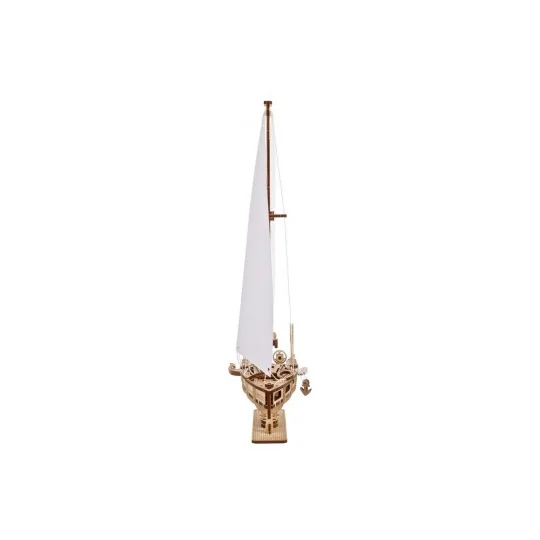 Sailboat Ocean Beauty Yacht Puzzle 3D Wood UGEARS UGEARS UG-70193 - 3 UG-70193-Sailboat Ocean Beauty Yacht Puzzle 3D Wood UGEARS - UG-70193